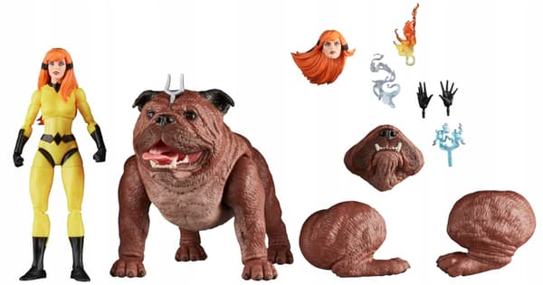 MARVEL LEGENDS CRYSTAL & LOCKJAW DELUXE SET 15 CM TOY GIFT
