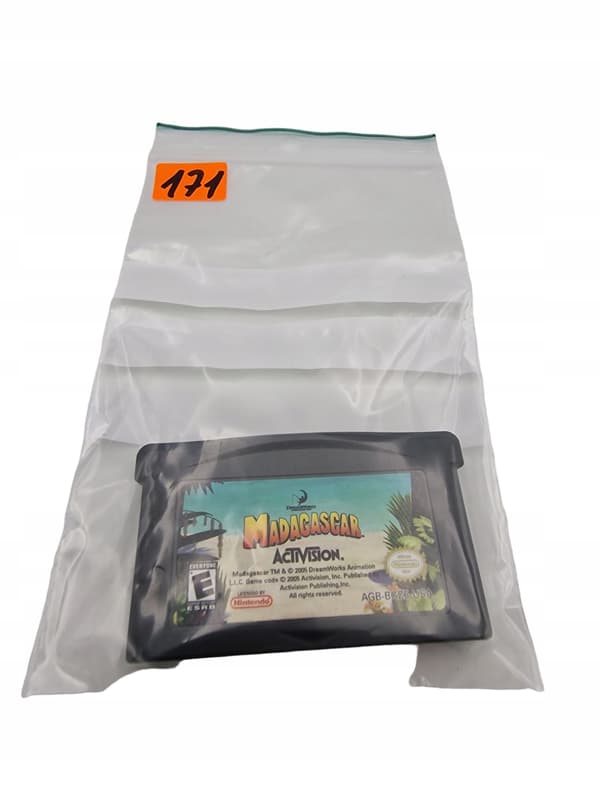 GAME BOY ADVANCE MADAGASCAR – ORIGINAL