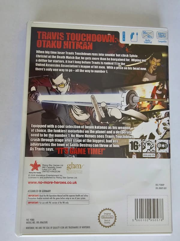 No More Heroes for Nintendo Wii (2)