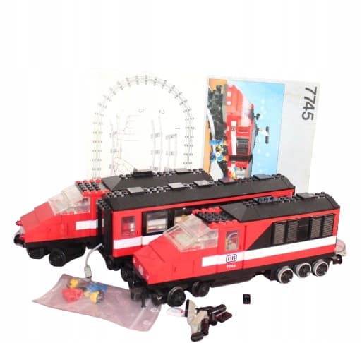 LEGO CITY TOWN CLASSIC TRAIN 7745 INSTRUCTIONS: TRAIN SET