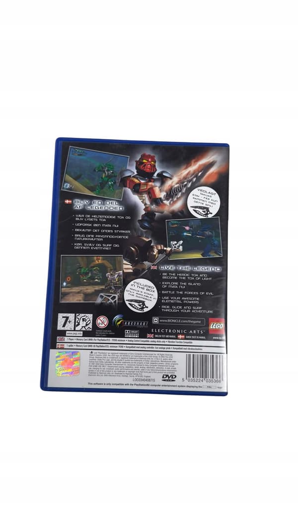 BIONICLE PS2 PlayStation 2 (PS2) boxed