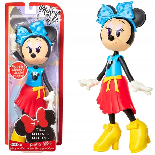 MINNIE MOUSE MINI DOLL FIGURINE SWEET STYLISH 24c