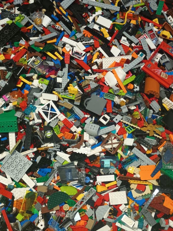 LEGO MIX Original Bricks by Weight 1kg 1 kg