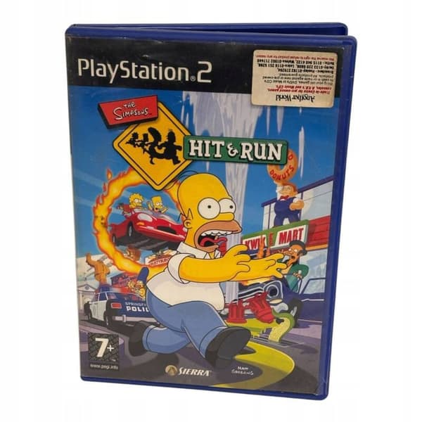 The Simpsons Hit & Run PS2 game;