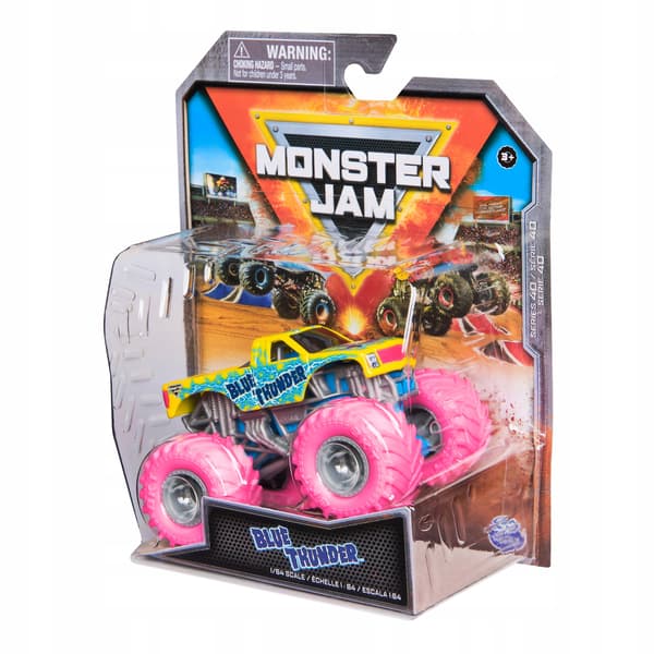 MONSTER JAM AUTO Monster Truck SERIES 40 BLUE THUNDER 1:64 model