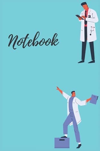 Notebook: Notebook/journal, colourful, 9×6, 120 pages