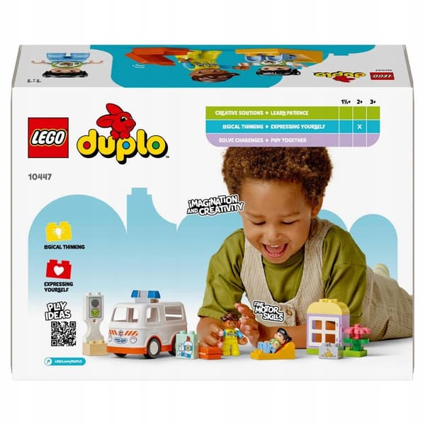 LEGO DUPLO TOWN Ambulance with Driver 10447
