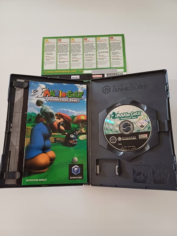 Mario Golf: Toadstool Tour – Nintendo GameCube, boxed