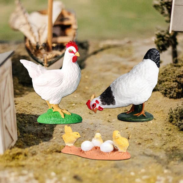 Realistic farm animals Figures Toy scenes Educational toys Decorations E