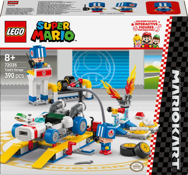 LEGO Super Mario – Mario Kart – Toad and his garage (72035)