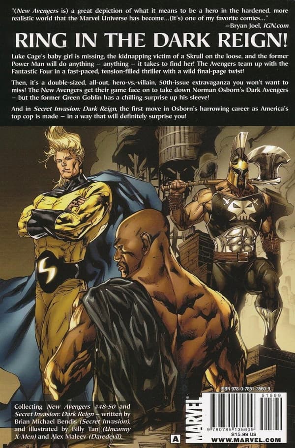 The New Avengers 10: Power – Bendis, Tan, Maleev