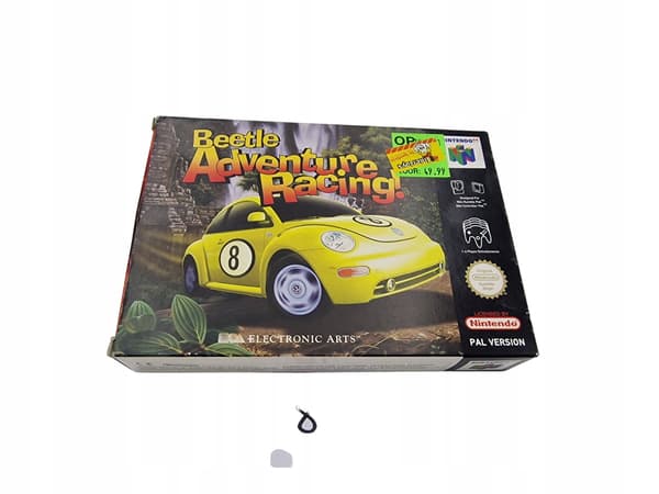 NINTENDO 64 BEETLE ADVENTURE RACING CARDBOARD BOX