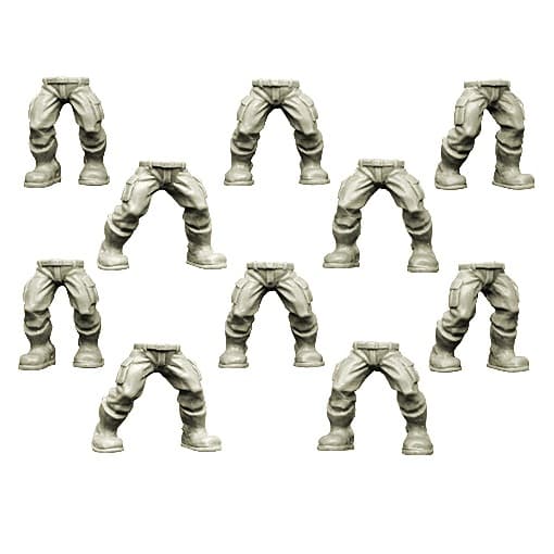 Guardsmen / Scouts’ Legs, 10 pcs. - Spellcrow