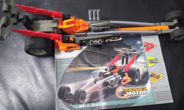 Lego 8471 Nitro Burner. DESCRIPTION! PHOTOS!