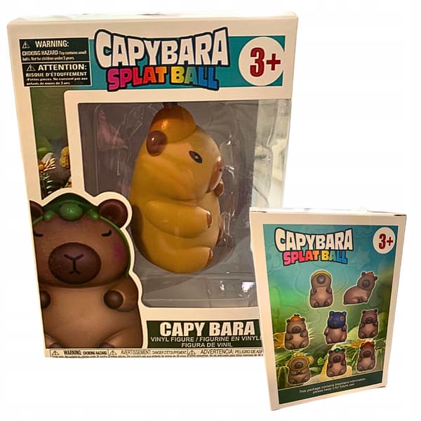 Capybara Figurine – Surprise Blind Box Toy – Large