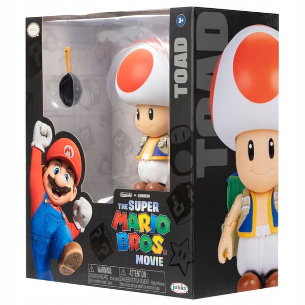 13 cm Toad figurine from Super Mario Bros – Perfect for gaming fans