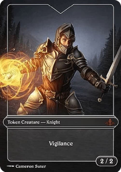 Magic: The Gathering Knight Token