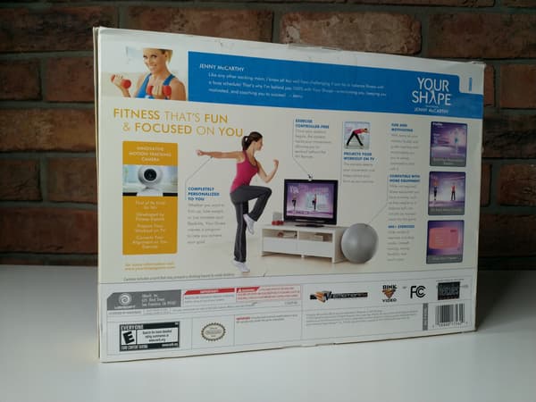 Your Shape Featuring Jenny McCarthy with Motion Tracking Camera – Wii Game
