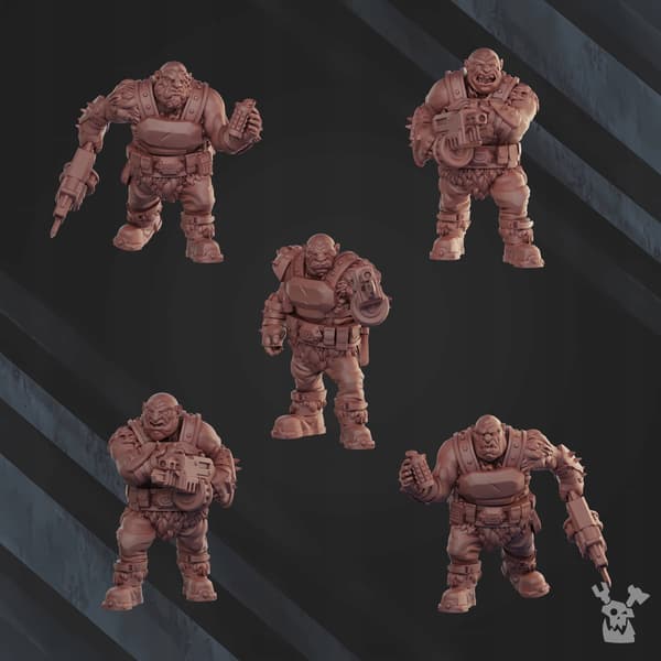 Bigfoot Light Squad x5 DakkaDakkaStore