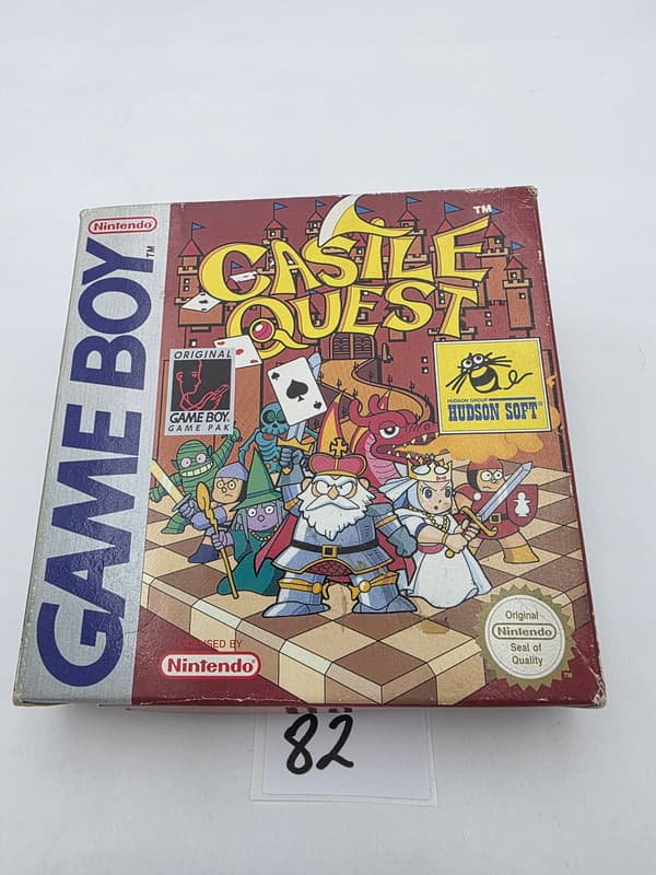 GAME BOY CASTLE QUEST – ORIGINAL CARDBOARD BOX
