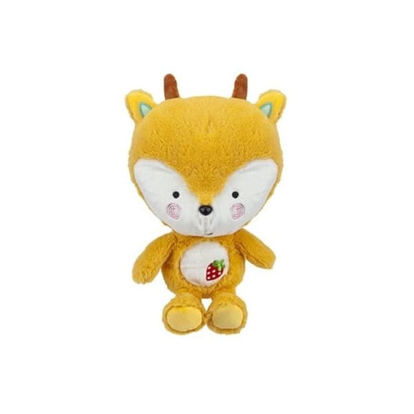 FOREST ANIMALS soft toy, 26 cm, with a strawberry scent