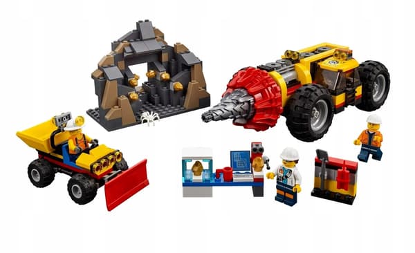 LEGO City: 60186 – Heavy-duty mining drill
