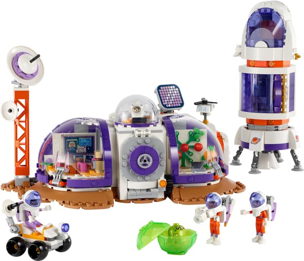 LEGO Friends 42605 Space Station and Rocket set