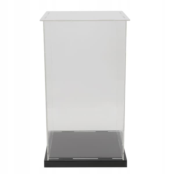 1 STUFF STURDY BLACK ACRYLIC DISPLAY CASE FOR COLLECTIONS