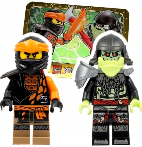 LEGO Ninjago – Cole vs the Bone Knight, metal gift box