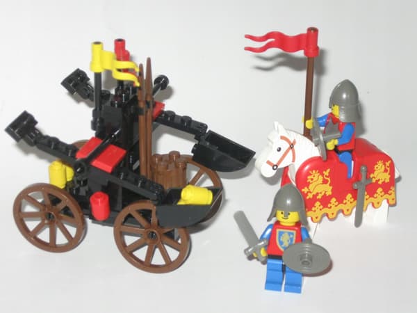 LEGO Castle 6039 Twin Arm Launcher SET