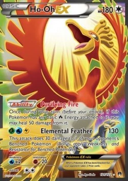 Pokemon Ho-Oh EX
