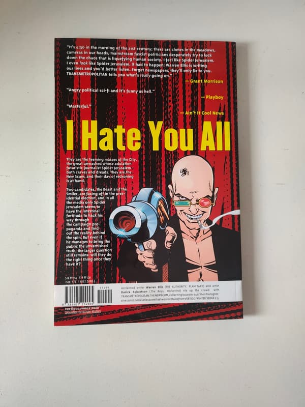 Transmetropolitan: The New Scum, Volume 4, a comic in English