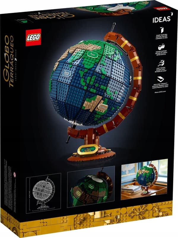 LEGO Ideas 21332 Globe Set
