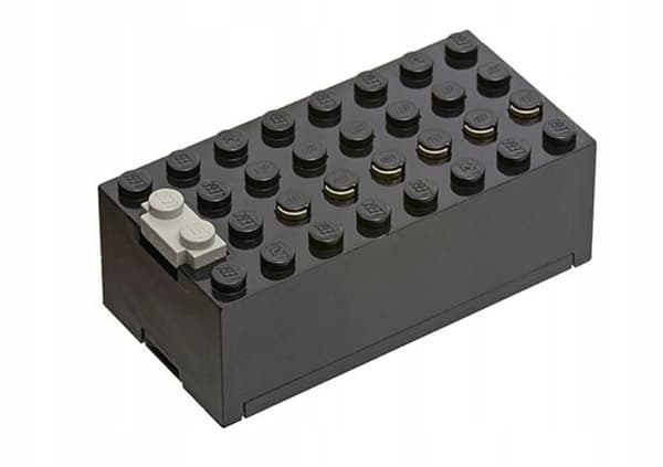 063G3. LEGO Electronics 4760c 9V battery holder, black