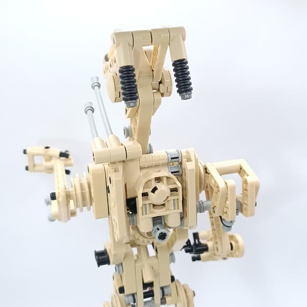 LEGO Star Wars 8001 Battle Droid – incomplete