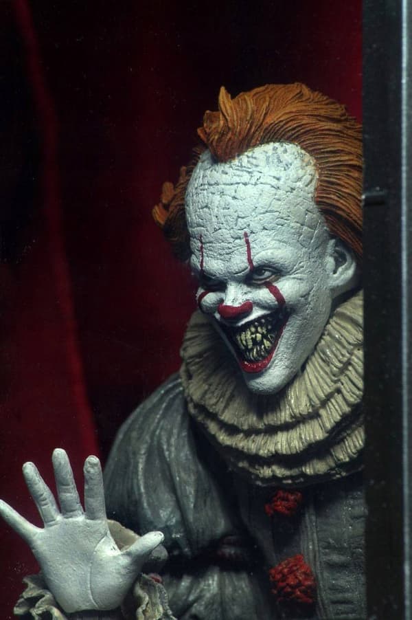 PENNYWISE 18 cm figurine from *It: Chapter Two* by NECA Ultimate
