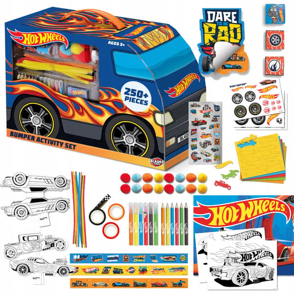 Bladez Toyz Hot Wheels Bumper Creative Set – 250 pieces
