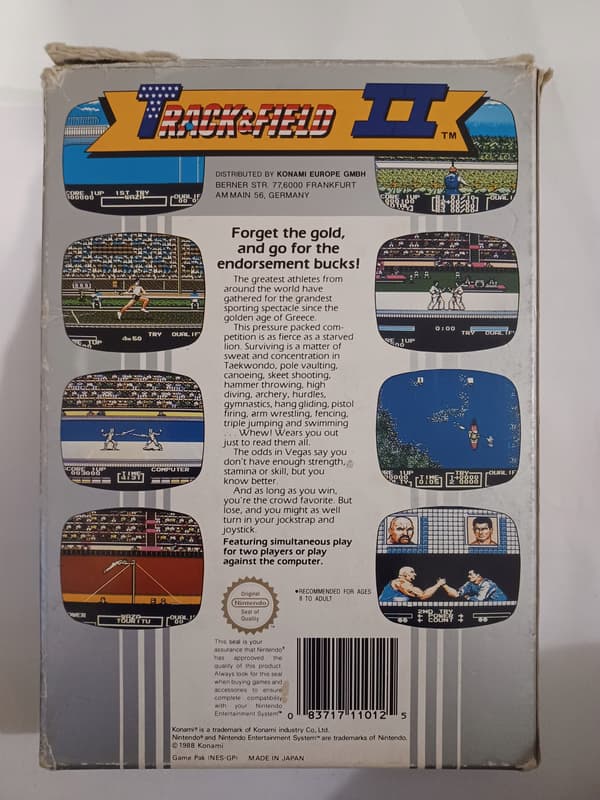 Track & Field II, NES