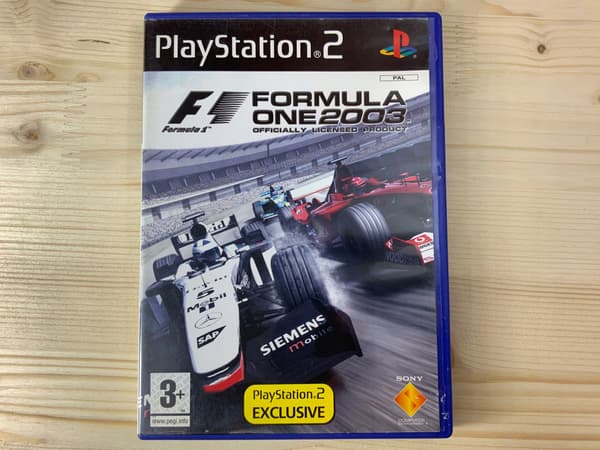 F1 FORMULA ONE 2003 – disc in excellent condition – PS2