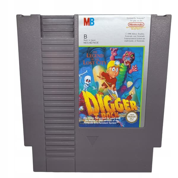 Digger T.Rock for Nintendo NES