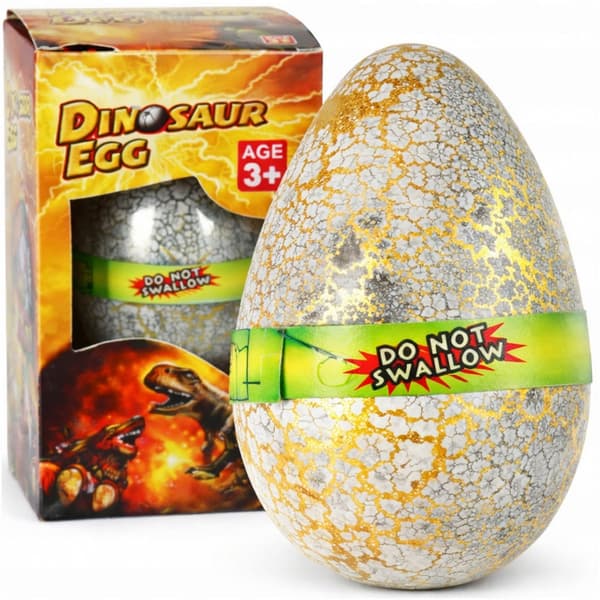 XXL DINOSAUR EGG HATCHES AND GROWS IN WATER 3+ – A GREAT GIFT