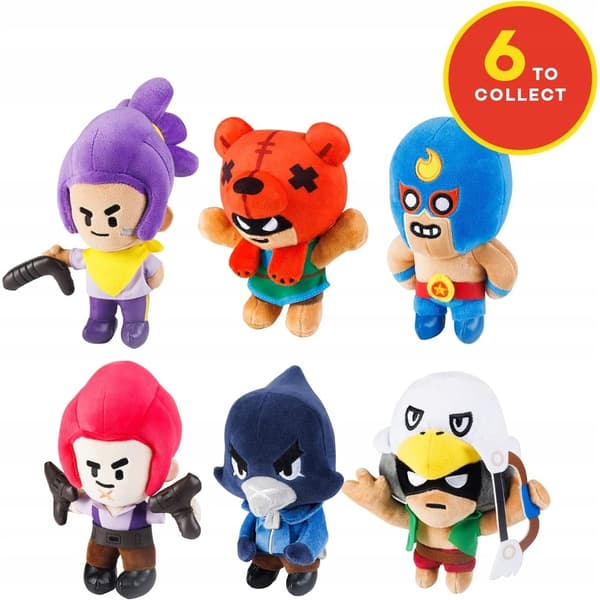 Brawl Stars PLUSH TOY 16cm 1 item (random)