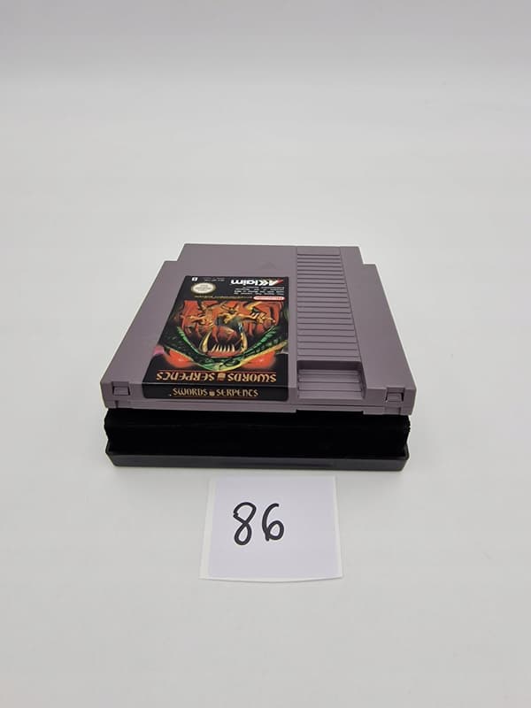 NINTENDO NES SWORDS AND SERPENTS