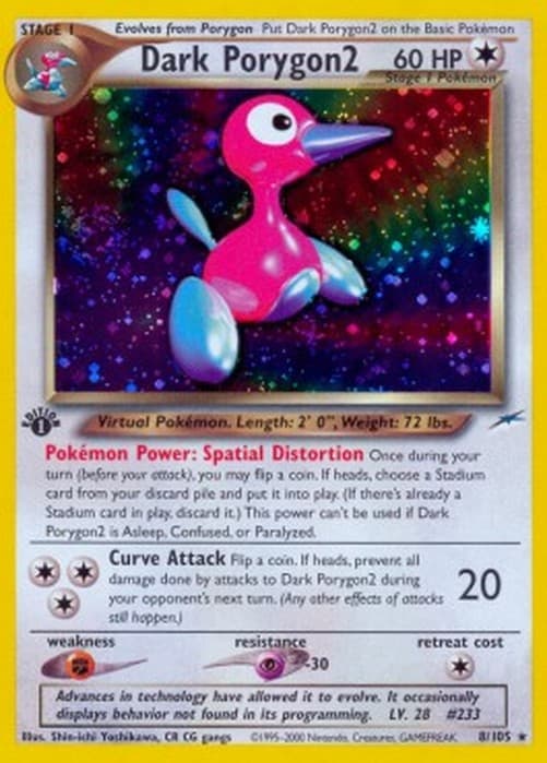 Pokemon Dark Porygon2