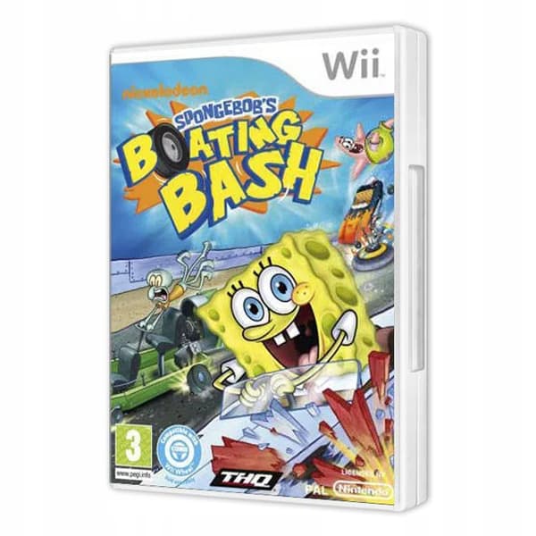 SPONGEBOB SQUAREPANTS BOATING BASH for Wii