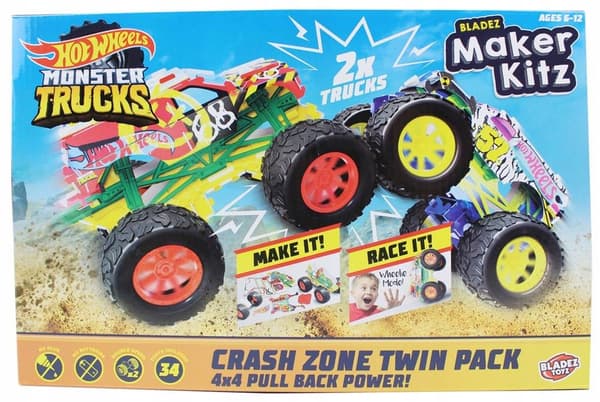 Hot Wheels Maker Kit: Monster Truck (self-assembly)