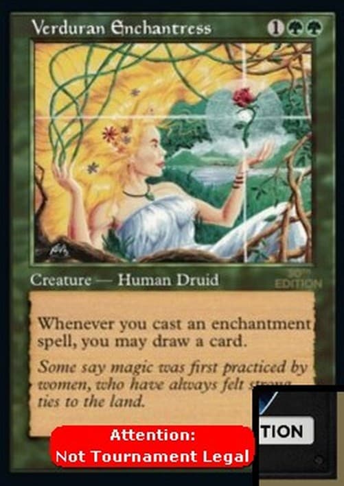 Magic: The Gathering Verduran Enchantress