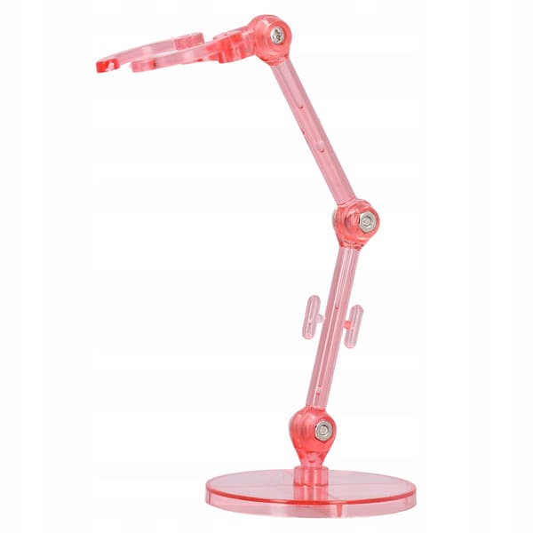 10 PIECES Figurine display stand Transparent plastic display stand for CG models