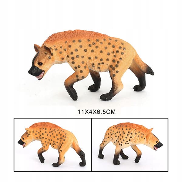 Animals – Educational Model: African Antelope, Zebra – Realistic Hyena Ornaments