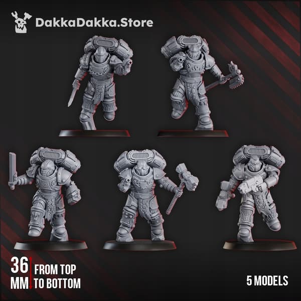 Ignisaurus Clan Warriors Storm Squad with Jetpacks